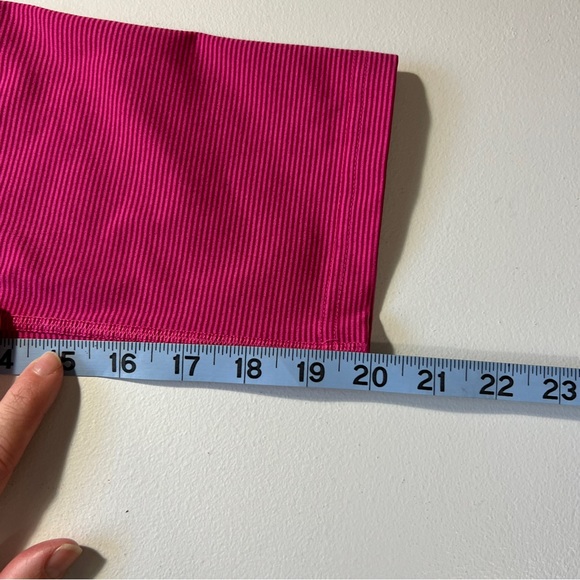 Nike Fold Over Top High Waistband Punk Yoga Workout Capris - Picture 8 of 8